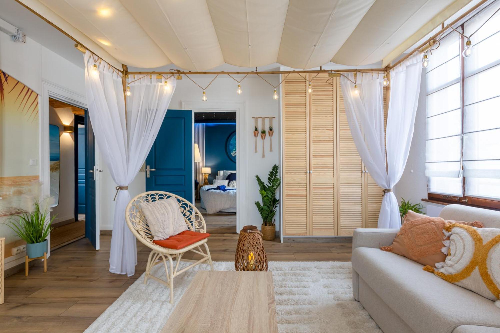 Lit Rond Tres Grand Et Confortable - Garage Possible Ou Parking Gratuit Rue - Gare 2 Min Et Ville 4 Min En Tram - Ciel Etoile - Netflix Videoprojecteur - Luxe Et Evasion Strasbourg Ngoại thất bức ảnh